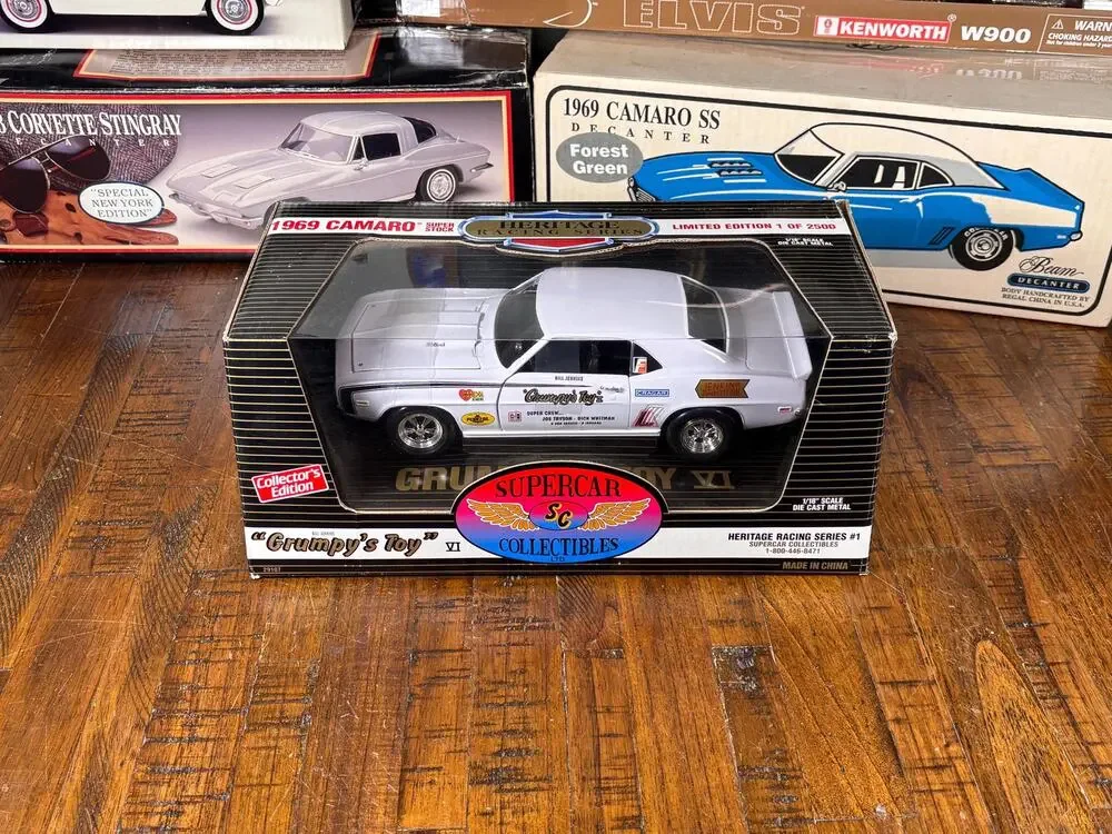 1969 Camaro Super Stock Grumpy’s Toy VI Ertl 1:18 Supercar Collectible New /2500
